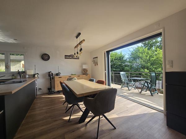 Maison vue lac