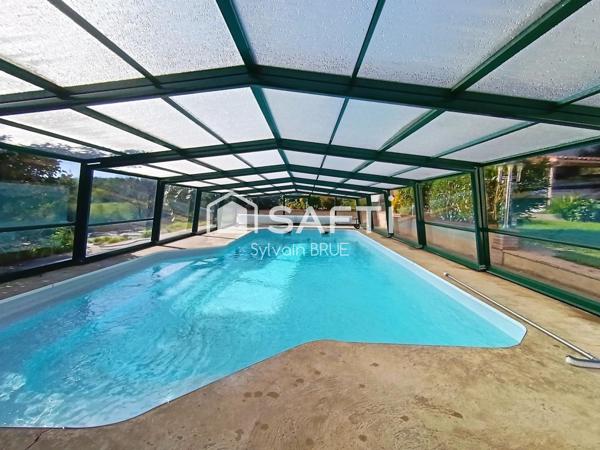 Ensemble immobilier rare – 2 maisons, piscine et dépendance