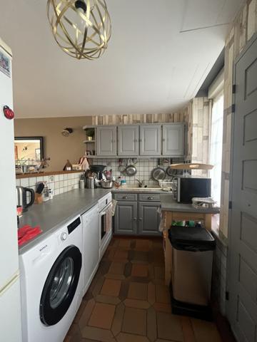 La Rivière-Saint-Sauveur (14600) Proche Honfleur – Maison de ville 90 m² avec terrasse et jardin 129 m² – La Rivière-Saint-Sauveur