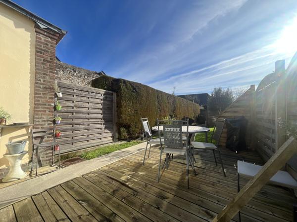 La Rivière-Saint-Sauveur (14600) Proche Honfleur – Maison de ville 90 m² avec terrasse et jardin 129 m² – La Rivière-Saint-Sauveur