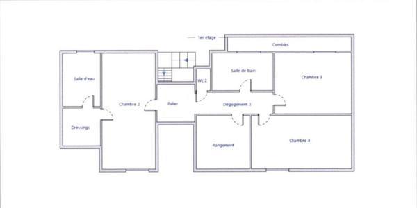 Maison de 170m² à rénover sur un terrain de 2204m²