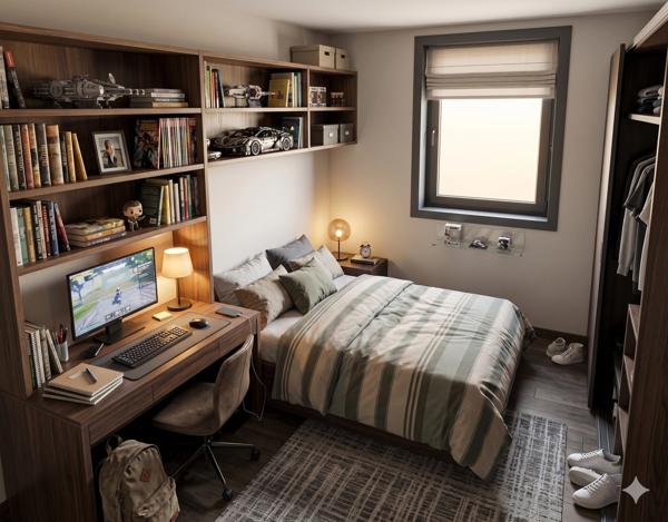 T3 avec balcon et jardin partagé à Pantin– Limite Pré-Saint-Gervais