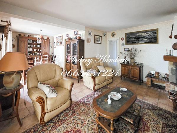 EXCLUSIVITE, PIERREVERT, dans un cadre nature et préservé, BELLE VILLA de 122 m² + veranda et gargae de 40 m² sur 3000 m² de jardin arboré