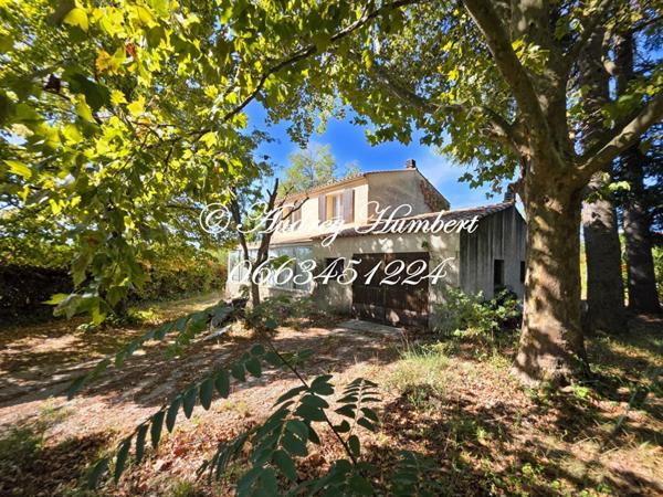 EXCLUSIVITE, PIERREVERT, dans un cadre nature et préservé, BELLE VILLA de 122 m² + veranda et gargae de 40 m² sur 3000 m² de jardin arboré