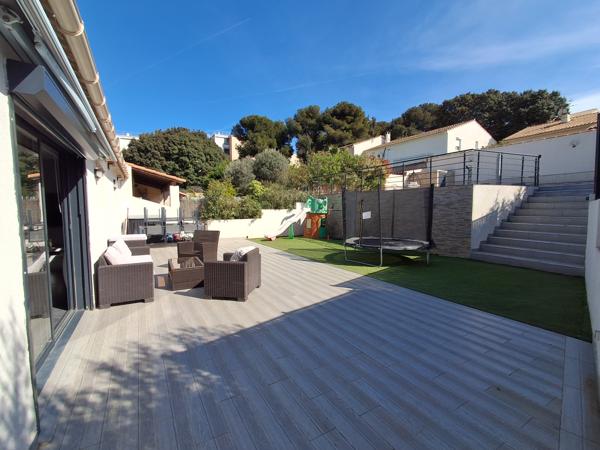 Pennes-Mirabeau (13170) Villa type 4 de plain pied avec piscine et garage