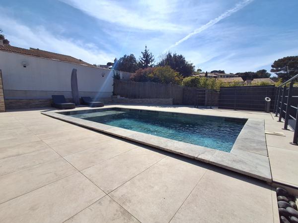 Pennes-Mirabeau (13170) Villa type 4 de plain pied avec piscine et garage