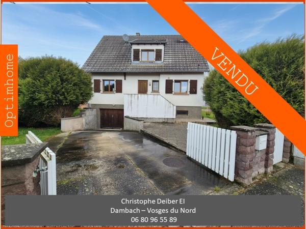 Maison 5 pièces – 101 m² – Gumbrechtshoffen