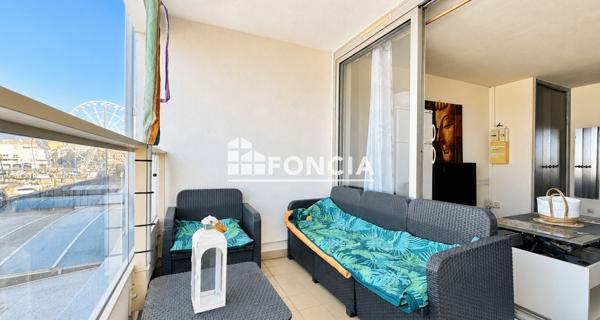 À vendre Studio 22.24 m² - Le Cap D'agde 34300