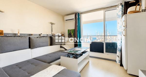 À vendre Studio 22.24 m² - Le Cap D'agde 34300