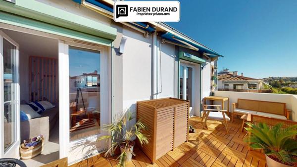 Appartement T3 au style unique - Dernier étage traversant - Vue dégagée