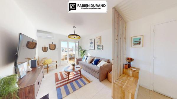 Appartement T3 au style unique - Dernier étage traversant - Vue dégagée