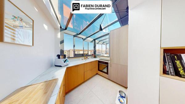 Appartement T3 au style unique - Dernier étage traversant - Vue dégagée