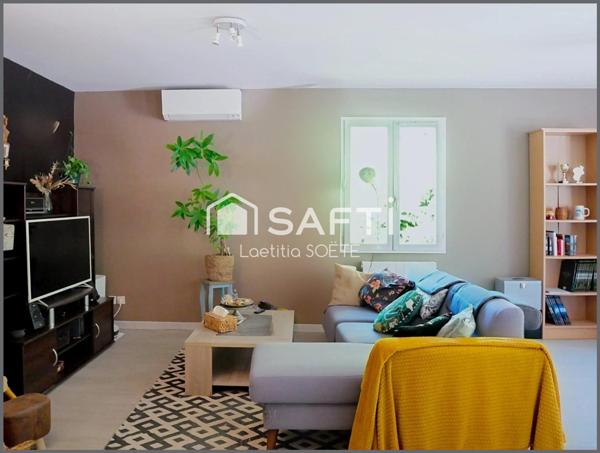 Maison cadre buccolique avec sous-sol intégral