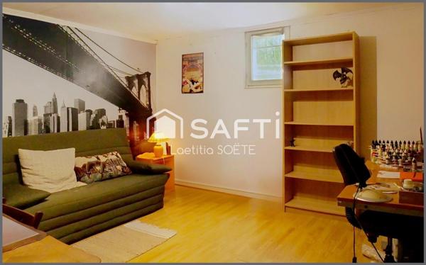 Maison cadre buccolique avec sous-sol intégral