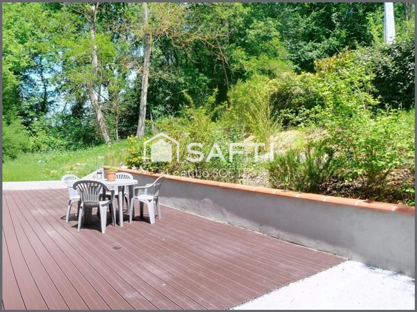 Maison cadre buccolique avec sous-sol intégral