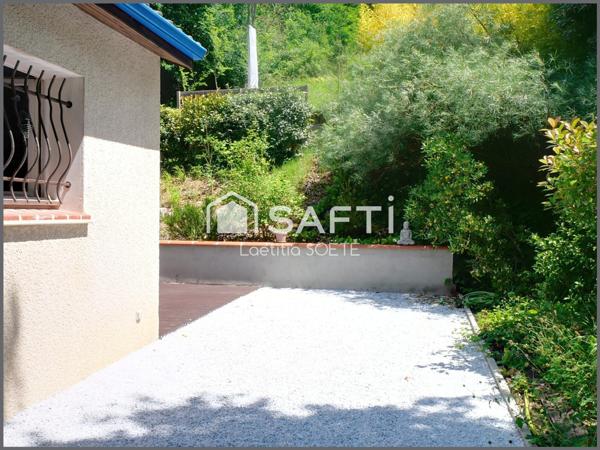 Maison cadre buccolique avec sous-sol intégral