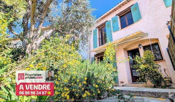 Maison jumelée 3 pièces au pied du village de Fayence