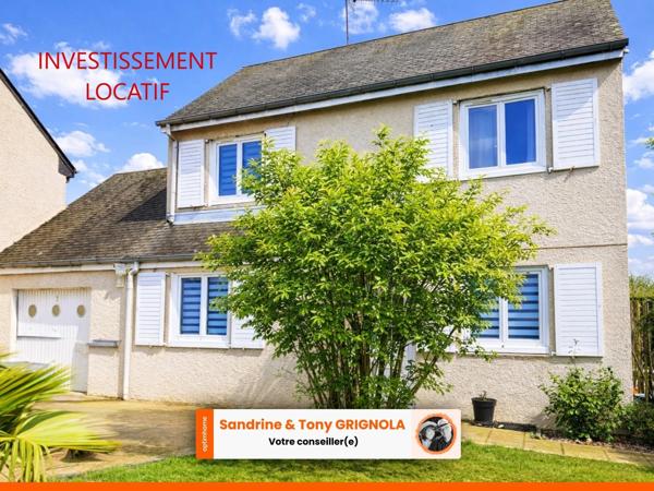 INVESTISSEMENT LOCATIF – Maison vendue louée avec bail en cours – Lisieux (14100)