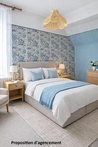 Maison 6 pièces- 115 m2- 4 chambres et jardin de 460 m².