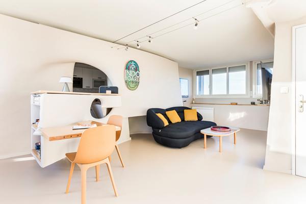 Atelier d’architecte réhabilité en appartement avec vue 360° sur Toulouse