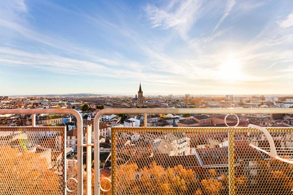 Atelier d’architecte réhabilité en appartement avec vue 360° sur Toulouse