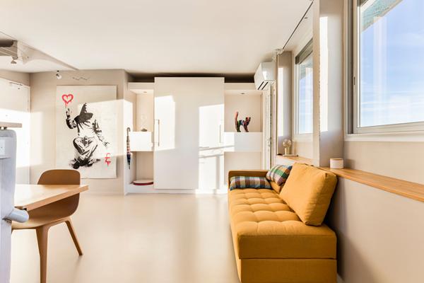 Atelier d’architecte réhabilité en appartement avec vue 360° sur Toulouse