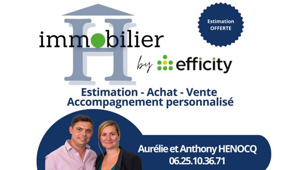 Maison 3 pièces - 75 m² Exclusivité efficity