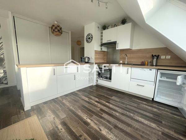 Appartement 47 m² rénové à Châteauroux