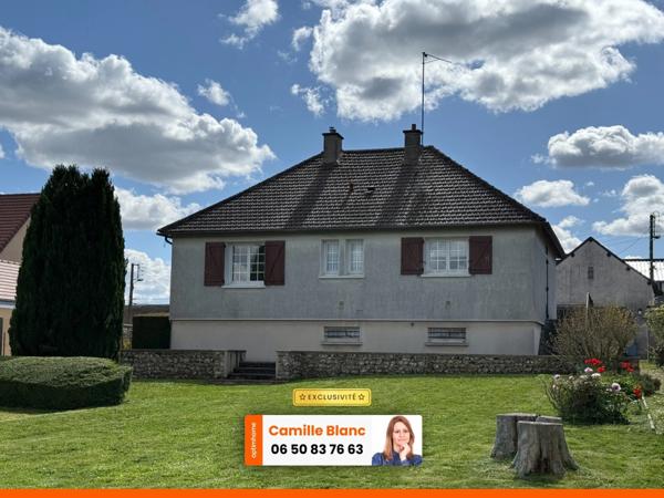 🏡 EXCLUSIVITÉ A JOUY – MAISON DE 107 M² AVEC SOUS-SOL TOTAL, DÉPENDANCE ET TERRAIN CLOS DE 1600 M