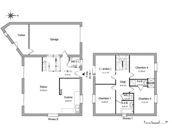 Location Maison 5 pièces 117.68 m² - 193 LE PETIT CHEMIN Reyrieux 01600