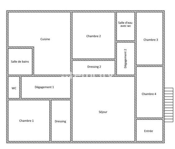 Appartement 5 pièces - 143 m² Exclusivité efficity