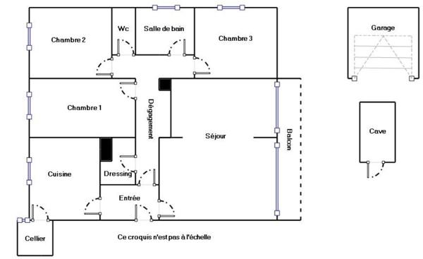 Appartement à vendre 5 pièces 89 m² Évry-Courcouronnes