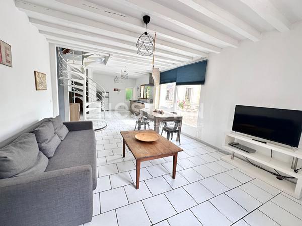 Vente ancien presbytère en pierre de Loire avec une maison d'amis à Tréhet (41800)