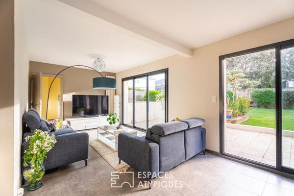 Appartement-jardin à deux pas du port de Vannes