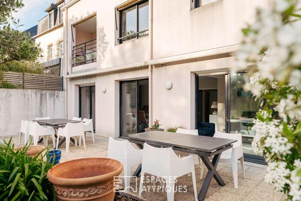 Appartement-jardin à deux pas du port de Vannes
