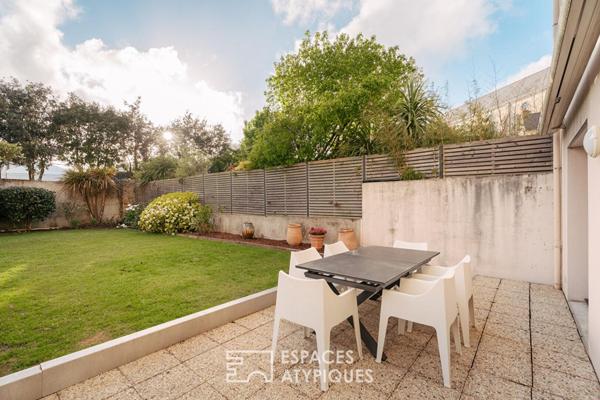 Appartement-jardin à deux pas du port de Vannes