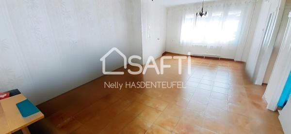 MAISON 3 CHAMBRES POSSIBILITE 4 - SOUS-SOL COMPLET - JARDIN