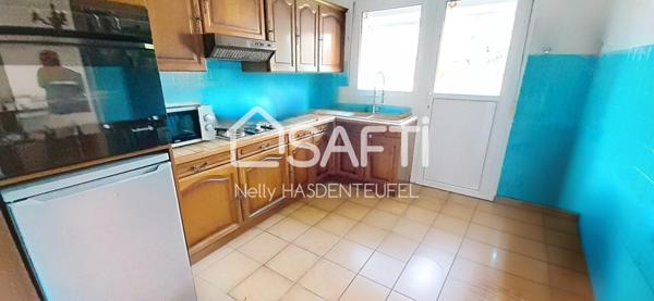 MAISON 3 CHAMBRES POSSIBILITE 4 - SOUS-SOL COMPLET - JARDIN