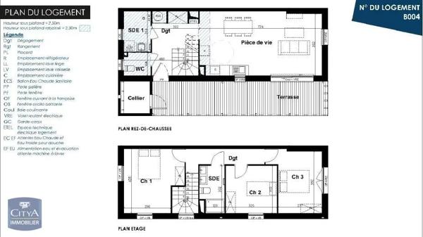 Maison à vendre 4 pièces 92m²