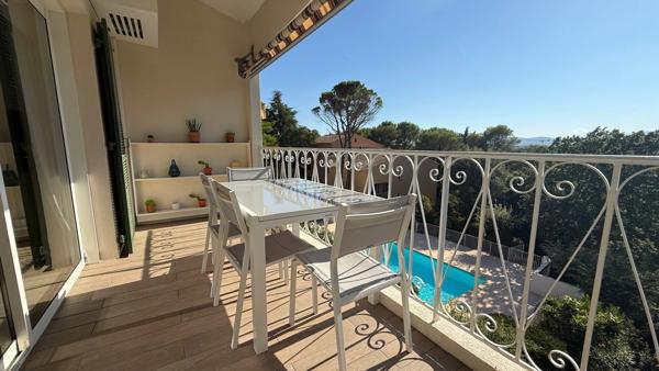 Appartement à vendre 3 pièces dernier étage avec garage et parking SAINT RAPHAEL (83)