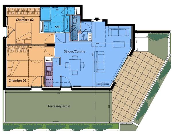 Appartement à vendre 3 pièces 63 m² Nîmes