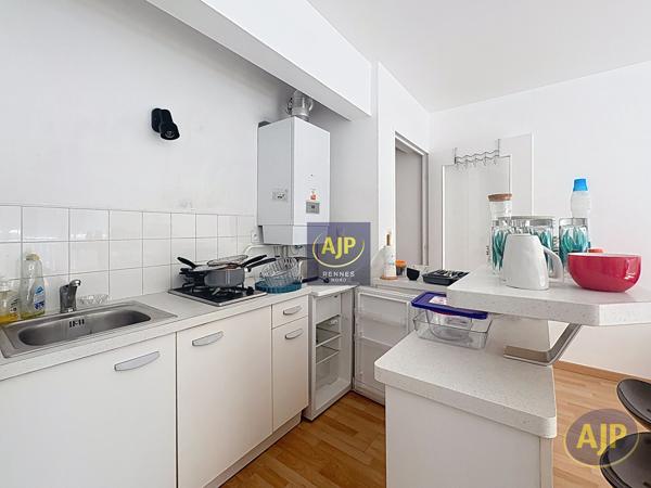 Appartement à louer Rennes : 1 pièces, 26m² avec 0 chambre(s) à 587€ - AJP Immobilier Rennes Nord