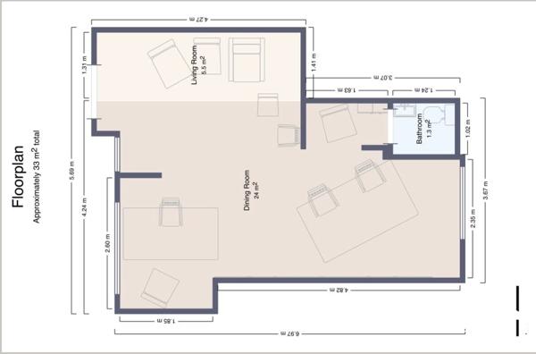 Locaux commerciaux - À vendre - 36 m² - CAVALAIRE-SUR-MER | The Door Man