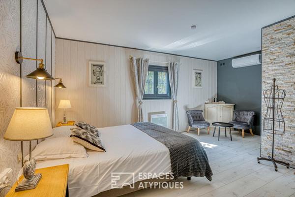 Propriété de caractère idéal projet d’hébergement