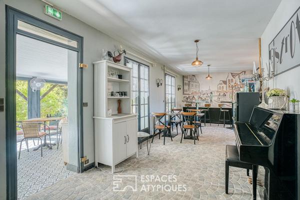 Propriété de caractère idéal projet d’hébergement