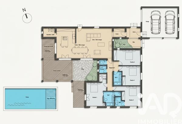Maison à vendre 6 pièces 160 m² Nîmes