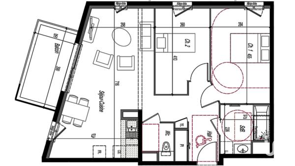Appartement à vendre 3 pièces 65 m² Clermont-Ferrand