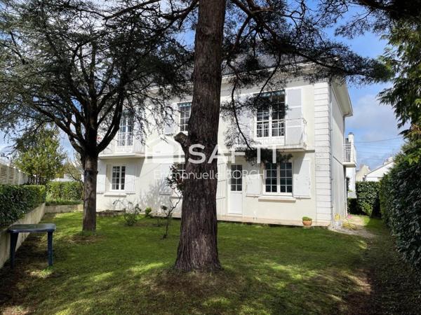 Grande maison familiale, 6 chambres, jardin, garage.