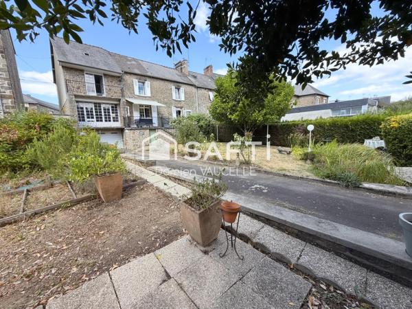 Belle maison de ville en pierre – 6 pièces avec jardin clos et arboré de 858 m².