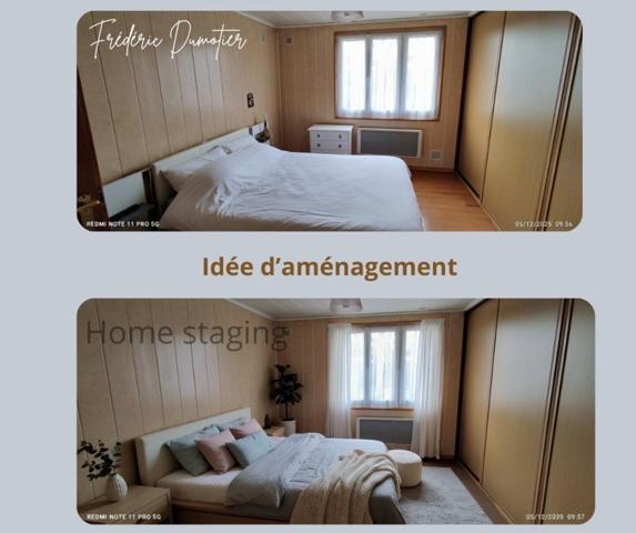 Maison habitable de plain-pied avec garage et jardin